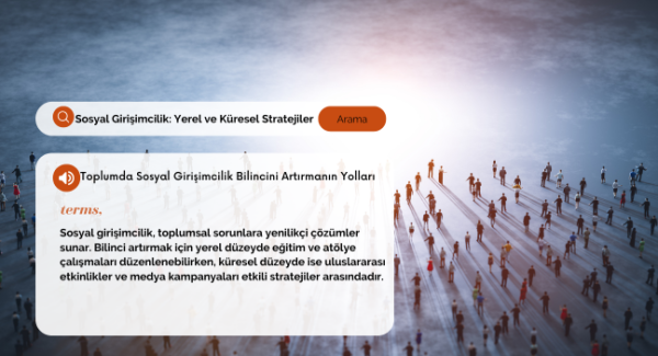 Toplumda Sosyal Girişimcilik Bilincini Artırmanın Yolları: Yerel ve Küresel Stratejiler